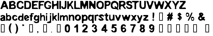 Embryonic Outside font