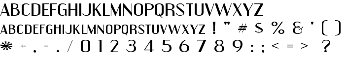 EngebrechtreExp-Regular font