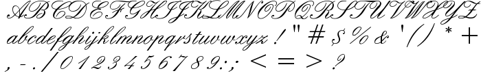 English font