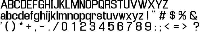 Enigmatic Unicode Regular font