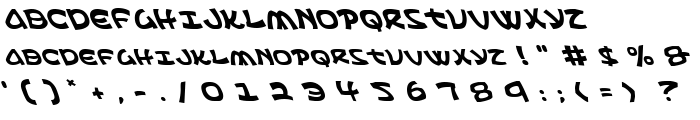 Ephesian Leftalic font