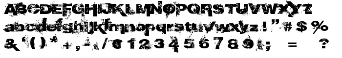 EpoXY histoRy font