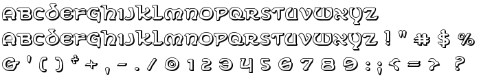 Erin Go Bragh 3D font