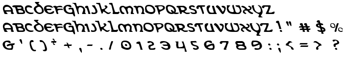 Erin Go Bragh Leftalic font