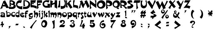 Excalibur Logotype Normal font