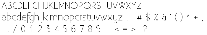 Existence-Light font