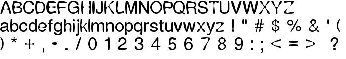 Expression font