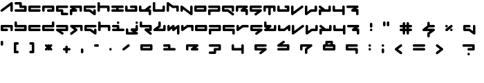 Fabricate-Regular font