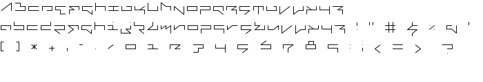 Fabricate-Thin font