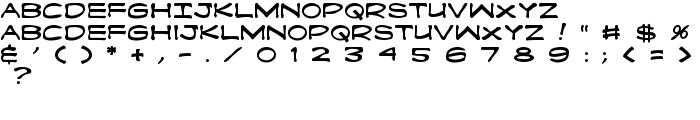 Fanboy Hardcore font