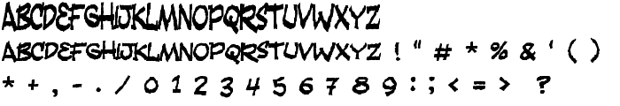 Fandango font