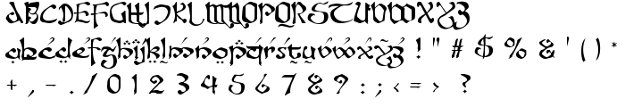 Fanjofey Leoda AH Regular font