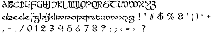 Fanjofey AH Regular font