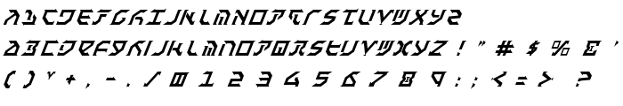 Fantazian Italic font