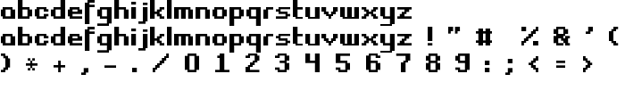 Fasttracker II font