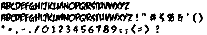 Feast of Flesh BB font