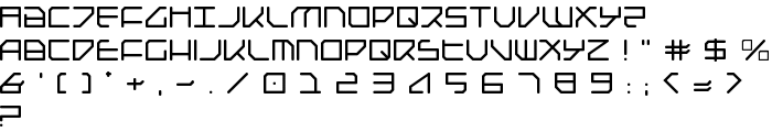 Federapolis font