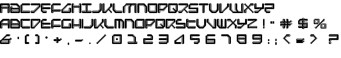 Federapolis College font