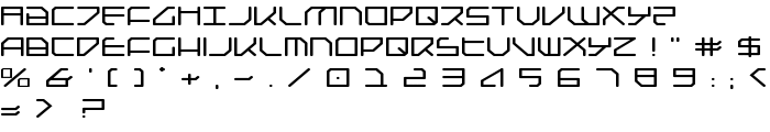 Federapolis Expanded font