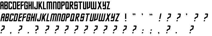 FederationClassic font