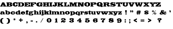 FetteEgyptienne font