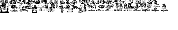 FinalFantasyElements font