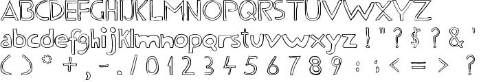 Fine LineRegular font