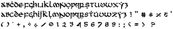 First Order font