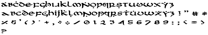 First Order Expanded font