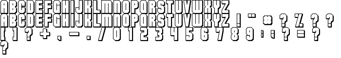 Flashback version 3 font