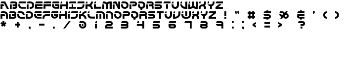 Flipside BRK font