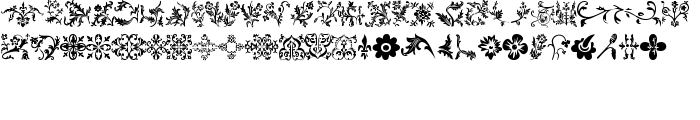 Floralia font