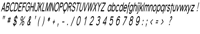 Florencesans Comp Italic font