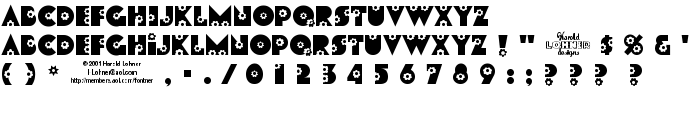 Flores font