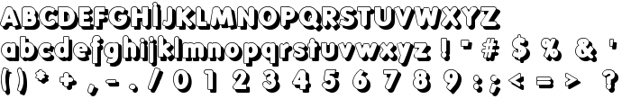 FolksShades font