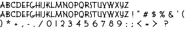 Font Shui font