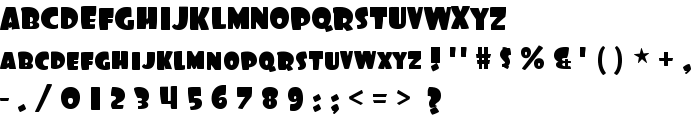 Foo-Regular font