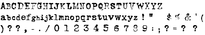 FoxScript Normal font