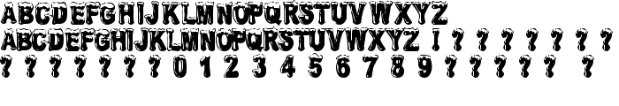 Frostbitten Wanker font