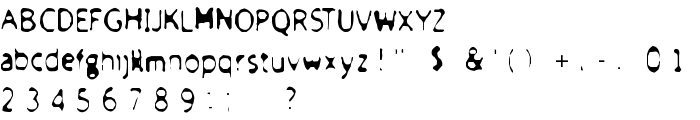 Froufrou font