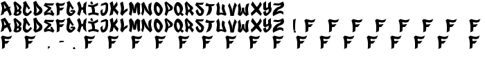 FRS-GENUINO font