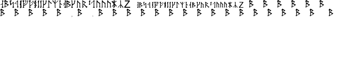 Futharken font