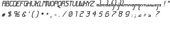 Futurex Arthur Italic font