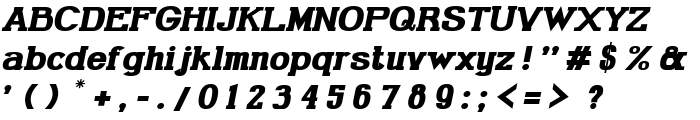Gabriel Serif Bold Italic font