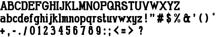 Gabriel Serif Condensed Bold font