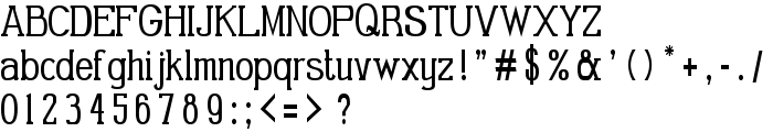 Gabriel Serif Condensed font