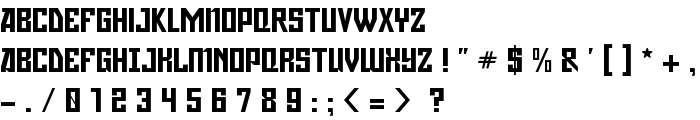 Gagarin font