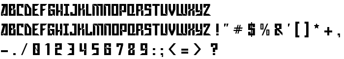 Gagarin Star Mix font