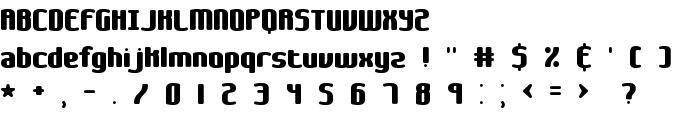 Galapogos BRK font