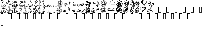 GardenDingbats font